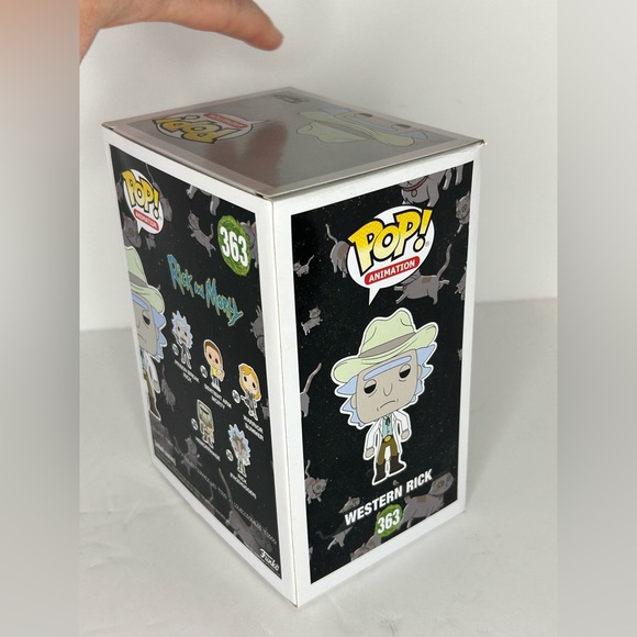 FUNKO RICK AND MORTY CONVENTION SHARED EXCLUSIVE WESTERN RICK NIB PRICE FIRM - Picture 4 of 8